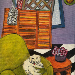 After the zoomies acrylic. 8"x10"